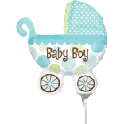 Baby Boy Carriage