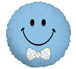 Baby Boy Smiley Face