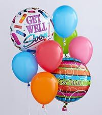 Get Well Balloon Bouquet