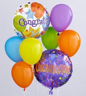 Congratulations Balloon Bouquet