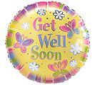Get Well Soon Butterflies