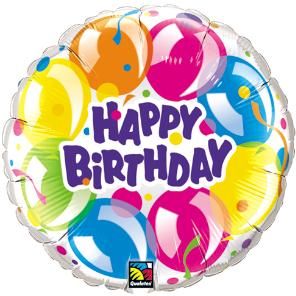 Happy Birthday Balloons