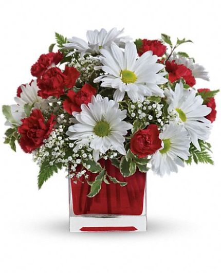Red and White Delight Bouquet