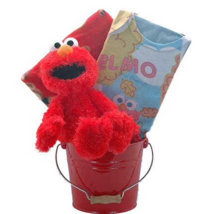 Elmo Gift Basket
