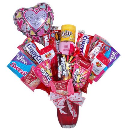 Be My Valentine Candy Bouquet