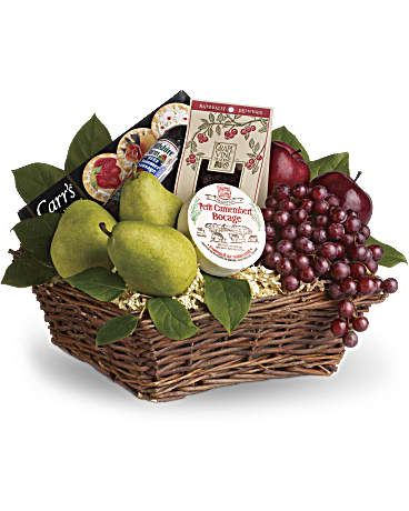 Delicious Delights Gourmet & Fruit Basket