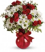 Red, White and You Bouquet